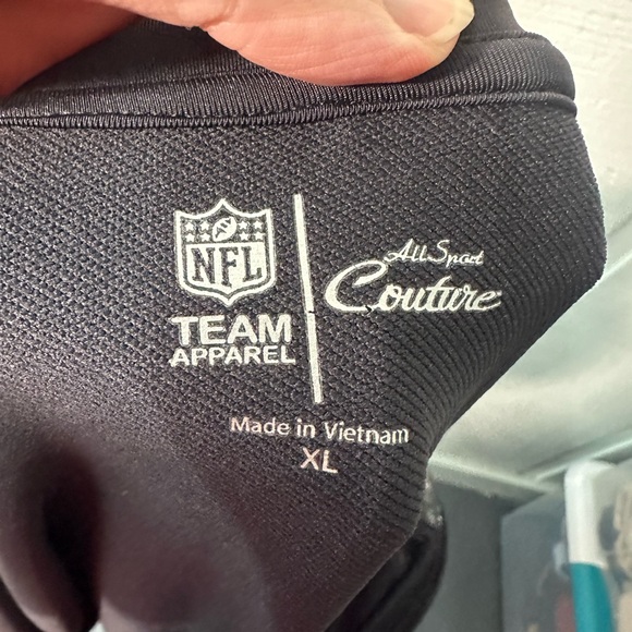 NFL Couture New Orleans Saints Metallic Couture Full Zip Womens XL EUC - Picture 7 of 8